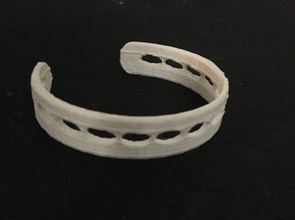 bracelet ouvert 3d impression modèle in bracelets 3dexport classique fléchir souple rond anneau bijoux mode 3d print model - Mito3D