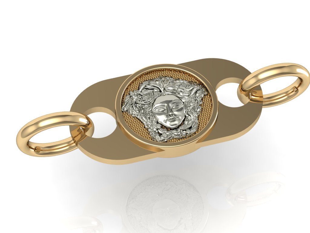 bracelet versace 3d print model in bracelets 3dexport jewelry female fashion exclusive cad gems gold silver necklaces printable 3D print model - Mito3D