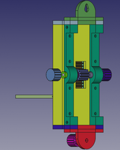 suporte laser 3d modelo in 3dexport medida chão 3d print model - Mito3D