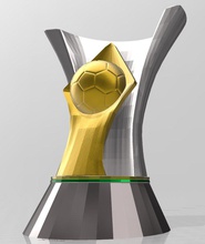 brazilian championship trophy 3d print model in memorabilia 3dexport brasilian brazil prize flamengo 3d print model - Mito3D