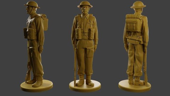 british soldier attention ww2 b1 free figurines action-figure miniature-soldiers helmet military-miniatures historical-soldiers scale-model-soldiers miniature-war-gaming commonwelth war-figurines britain small-scale-soldiers lee-enfield allies brave-heroine stunning-warrior ww2-war english male 3d print model - Mito3D