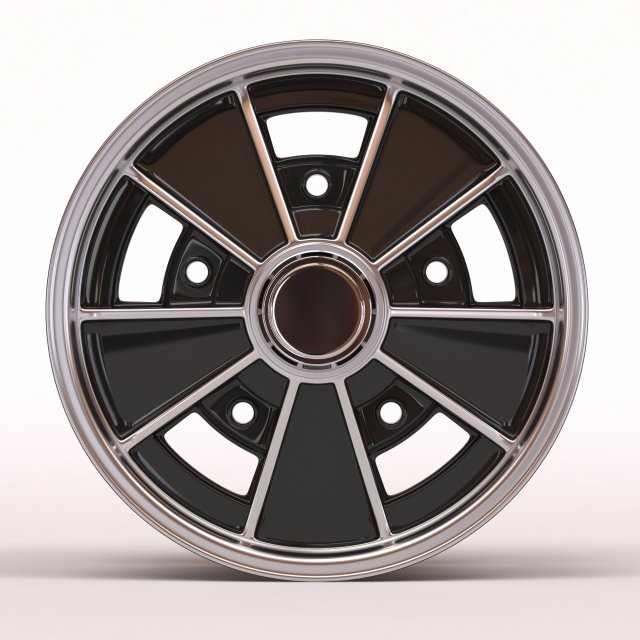 brm piatto 4 cerchio stampabile 3d stampa modello in settore automobilistico 3dexport ruota vw scarabeo disco 3dprint rc modellino scala hotwheels passatempo fai 3D print model - Mito3D