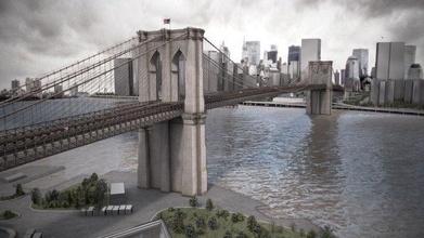 brooklyn bridge york city 3d model in 3dexport nyc ny broklyn newyork famous historical usa american symbol hipoly detailed high cityscape hudson river 3d print model - Mito3D