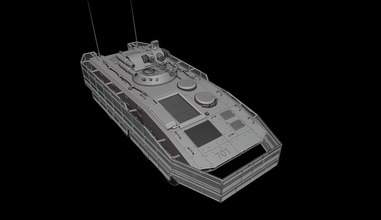 btr 5 shturm 1 serbatoi guerra tuono wow entusiasma 3d modelli modellazione la stampa di giocattolo panzer panzerkampfwagen 3d print model - Mito3D