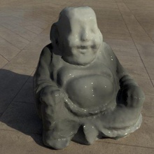 buda poli gratuito religione buddista personaje 3d print model - Mito3D