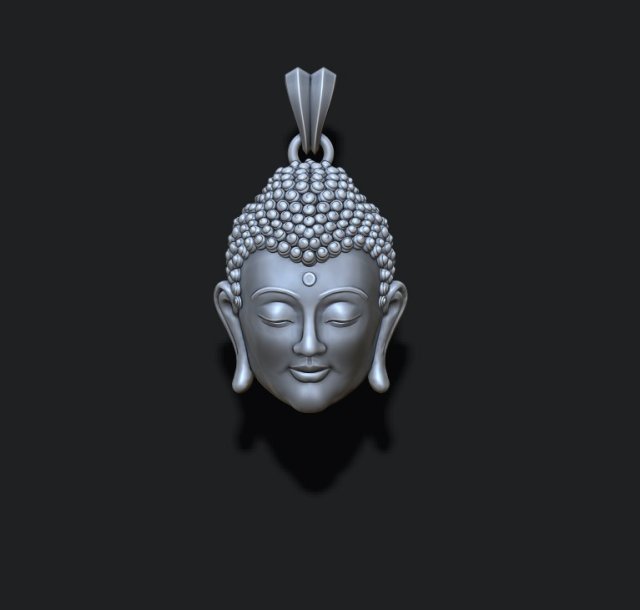buda baş kolye 3d yazdır model in 3dexport budda hong siddhartha gautama budizm zen din tanrı asya kolay sidharta hinduizm takı ganesha krishna bodhisattva 3D print model - Mito3D