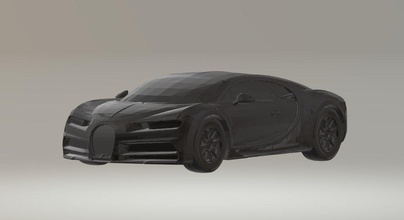 bugatti chiron 3d voiture modèle imprimable stl fichier impression in véhicule 3dexport voitures conception 3d print model - Mito3D