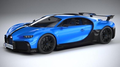 bugatti chiron pur sport 2021 3d model in cars 3dexport 2020 2019 2022 2023 2018 supercar hypercar coupe france french bugati fast rare expensive exotic 3d print model - Mito3D