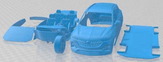 Buick bis gx 2020 imprimible coche vehiculo automotor espacio scalextric Tamiya rc miniz pasatiempo micro 3d print model - Mito3D