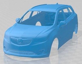 Buick Visualizar 2019 imprimible cuerpo coche vehiculo espacio scalextric Tamiya rc miniz pasatiempo micro 3d print model - Mito3D