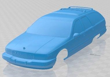 buick roadmaster wagon 1991 printable body car automotive slot scalextric tamiya rc miniz hobby micro diecast 3d print model - Mito3D