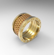 bulgari anello 2 big 3d print model - Mito3D