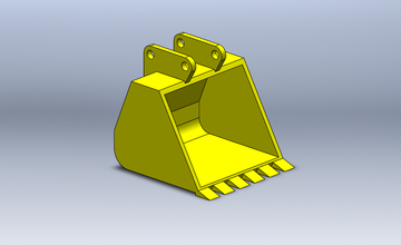 bulldozer 3d impressão modelo in engenharia 3dexport escavadora mecânica construção máquina 3d print model - Mito3D