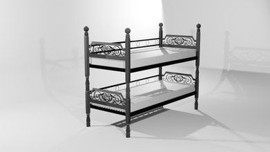 bunk bed 3d print model - Mito3D