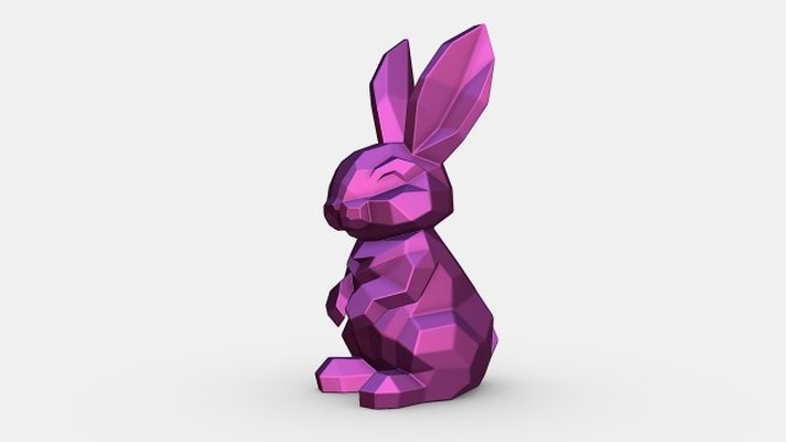 tavşan 3d yazdır model in hayvanlar 3dexport şirin çocuk paskalya noel 3dprinted 3dprinting sanat hediye yazdırmaya hazır düşük poli 3dprint güzel hayvan dekorasyon dekor heykeller 3d print model - Mito3D