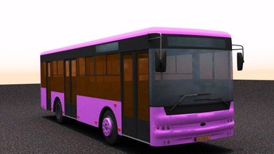 otobüs Bogdan a60110 versiyon araç tramvay troleybüs ua ukr ukrayna Kent halka açık Ulaşım a601 poli 3d print model - Mito3D