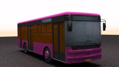 bus bogdan a60110 vehicle trolley trolleybus ua ukr ukraine city public transport a601 3d print model - Mito3D