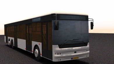 bus bogdan a80190 vehicle trolley trolleybus ua ukr ukraine city public transport a801 3d print model - Mito3D