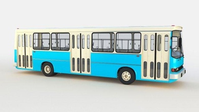 autobus gratuito camion modello trasporto 3d 3d print model - Mito3D