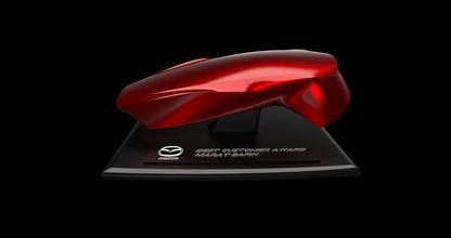 business souvenir car mazda cx3 bolide logo prize reward award model 3d print model - Mito3D