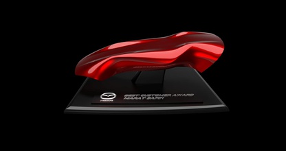 negócio lembrança carro mazda cx5 3d impressão modelo in memorabilia 3dexport bólido logotipo prêmio recompensa 3d print model - Mito3D