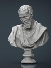 fracasso 4 Roma grego antigo estátua figura átrio histórico corredor lobby julius César hd 3d print model - Mito3D