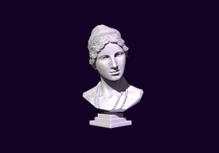 bust of aphrodite 3d print model in figurines 3dexport art woman girl body sculpture hetaera monument greek ancient greece decoration miniature godde venus de milo 3dprint 3d print model - Mito3D