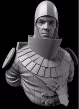 busto médiéval 3d impression modèle in figurines 3dexport 3d print model - Mito3D