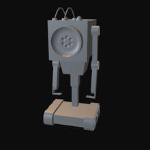 burro robot Rick morty rickandmorty rick sanchez miniatura 3d print model - Mito3D