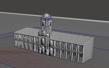 cabildo argentino 3d impresión modelo in arquitectura 3dexport argentina 3d print model - Mito3D
