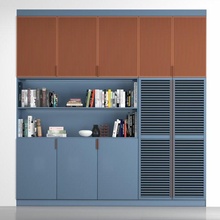 cabinet shelves 01 cupboard closet coupe wardrobe book shelve bedroom set decor books 3d print model - Mito3D