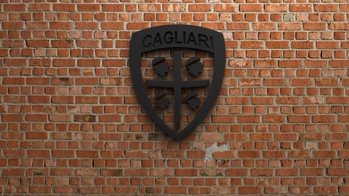 cagliari calcio logo 3d drucken modell skulptur 3dexport tor sport spiel abspielen fußball fifa liga meisterschaft wettbewerb europa symbol stadion mannschaft meister 3dprint italien italienisch 3d print model - Mito3D