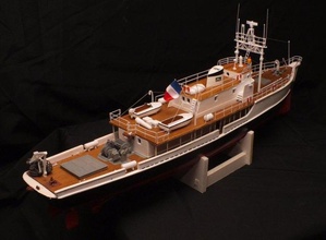 CALYPSO embarcação navio 3d print model - Mito3D