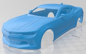 camaro rs 2016 stampabile corpo macchina 3d stampa modello in settore automobilistico 3dexport fessura scalextric tamiya rc miniz passatempo micro 3d print model - Mito3D