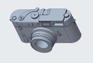kamera iç dünya hayal 3dmodel creo 10 3d print model - Mito3D