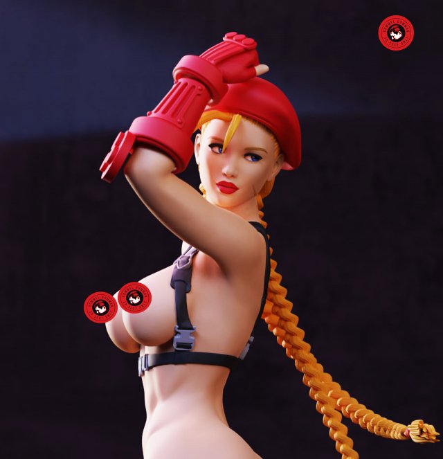 cammy street fighter nsfw stl ready printing monsters & creatures 3D print model - Mito3D