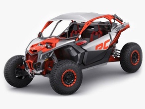 can-am maverick x rc turbo rr 3d model in motorcycle 3dexport side-by-side atv off-road offroad recreational vehicle maveric buggy quad brp performance x3 terrain realistic sxs 3d print model - Mito3D