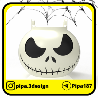 candies use halloween jack candy ghost 3d print model - Mito3D