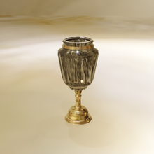 vela soporte globo candelero porta luz candelabro interior diseño interiores romántico ligero oro vaso resplandor cera decoración Luz noche portacandelitas Accesorios casa 3d print model - Mito3D