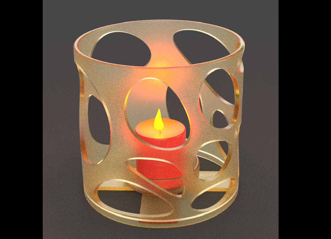 candlestick 3d print model in accessories 3dexport 3D print model - Mito3D
