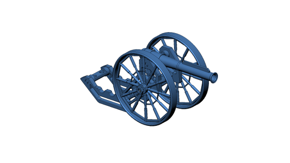 cannon 3d print model 3d print model - Mito3D