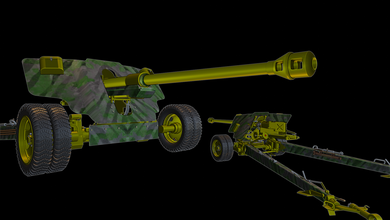 canon tanks Krieg thunder wow wows 3d Modelle die Modellierung drucken - Spielzeug panzer panzerkampfwagen 3d print model - Mito3D