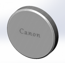 canon camera cover 3d print model in video 3dexport cameras thread 3d print model - Mito3D