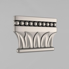 capitelli 20 mensole architettonici arredamento la decorazione cornce ornamento cartiglio frontone elementi muro architettura interni dettagli 3d print model - Mito3D