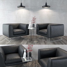 cappellini elan free lamp chair 3d print model - Mito3D