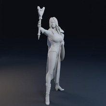capitão América menina mulher estátua fêmea Super heroi supergirl 3d imprimível impressão beleza escultura personagem figura bonita miniaturas estatuetas 3d print model - Mito3D