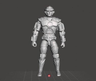 captain power jonathan 1986 toy 4 inch figure hero toys human warrior fighter captain-power scifi heavy-armor powerarmor 80s ironman series marvel exo-suit knight 4inch soldier trooper aliens star-wars space 3d print model - Mito3D