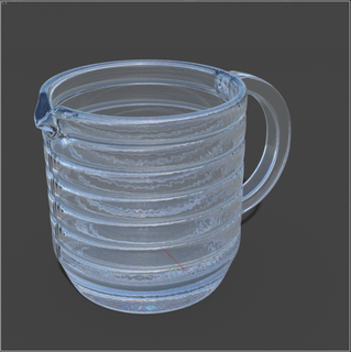 carafe spout bands kitchen dining relief semicircle 3d print model - Mito3D