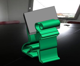 titular do cartão de leão griffin o portador cardh 3dprinting 3dmodeling office 3d print model - Mito3D