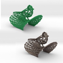 kardinal kuşu hayvan oyuncak canavar beest kuş kuşlar 3d geometrik modelleri baskı basılmıştır geometri designtech mimarlar mamunur Raşid parametrik 3d print model - Mito3D